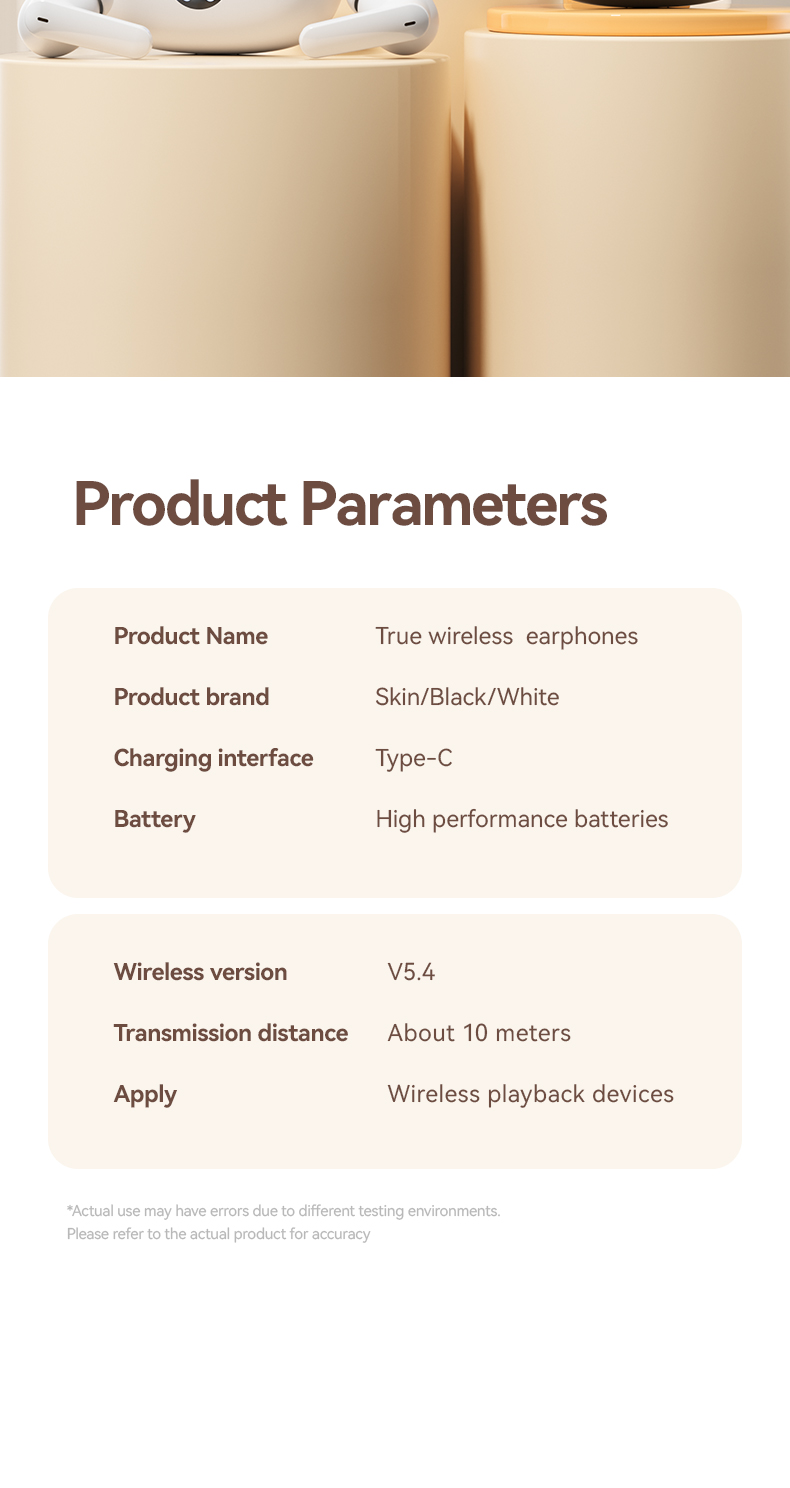 2026 Newest M69 Tws Hot Selling Wireless Earbuds 5.4 Earphone Gaming Headset Stereo Sound Music In-Ear Earphone detail