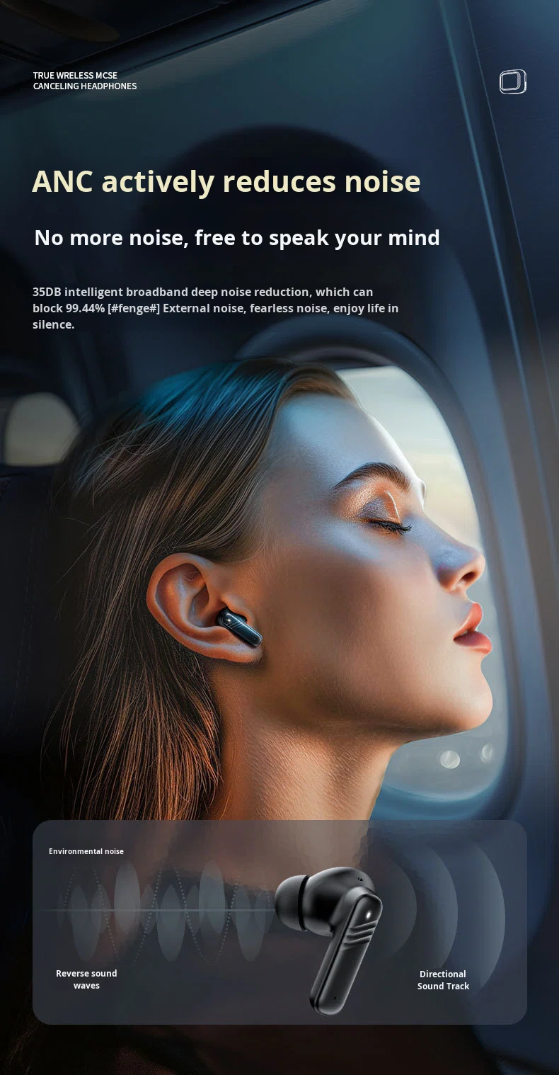 Real-Time Translate Wireless Earbuds AI Translator Earbuds With 144 Languages Headphone With Touch-Screen & Noise Cancelling detail