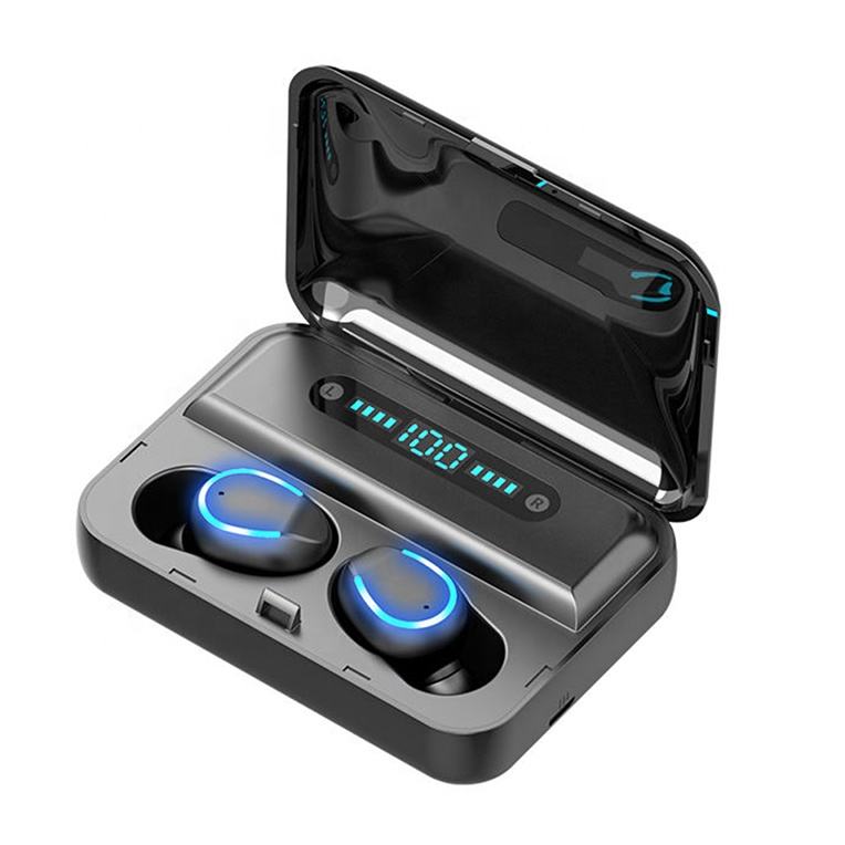 F9 Wireless Earbuds Earphone LED Screen Display Low Latency Bluetooth M10 HIFI Stereo Bass Sound TWS Earbuds for Gaming detail