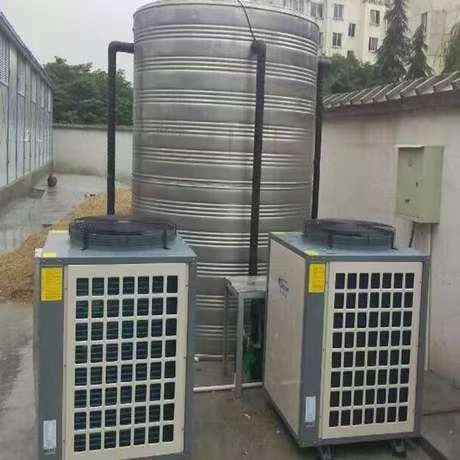 Commercial Air Energy Water Heater For Hotels Dormitories Pools 5-10 HP Constant Temperature 1-Year Warranty Large Capacity