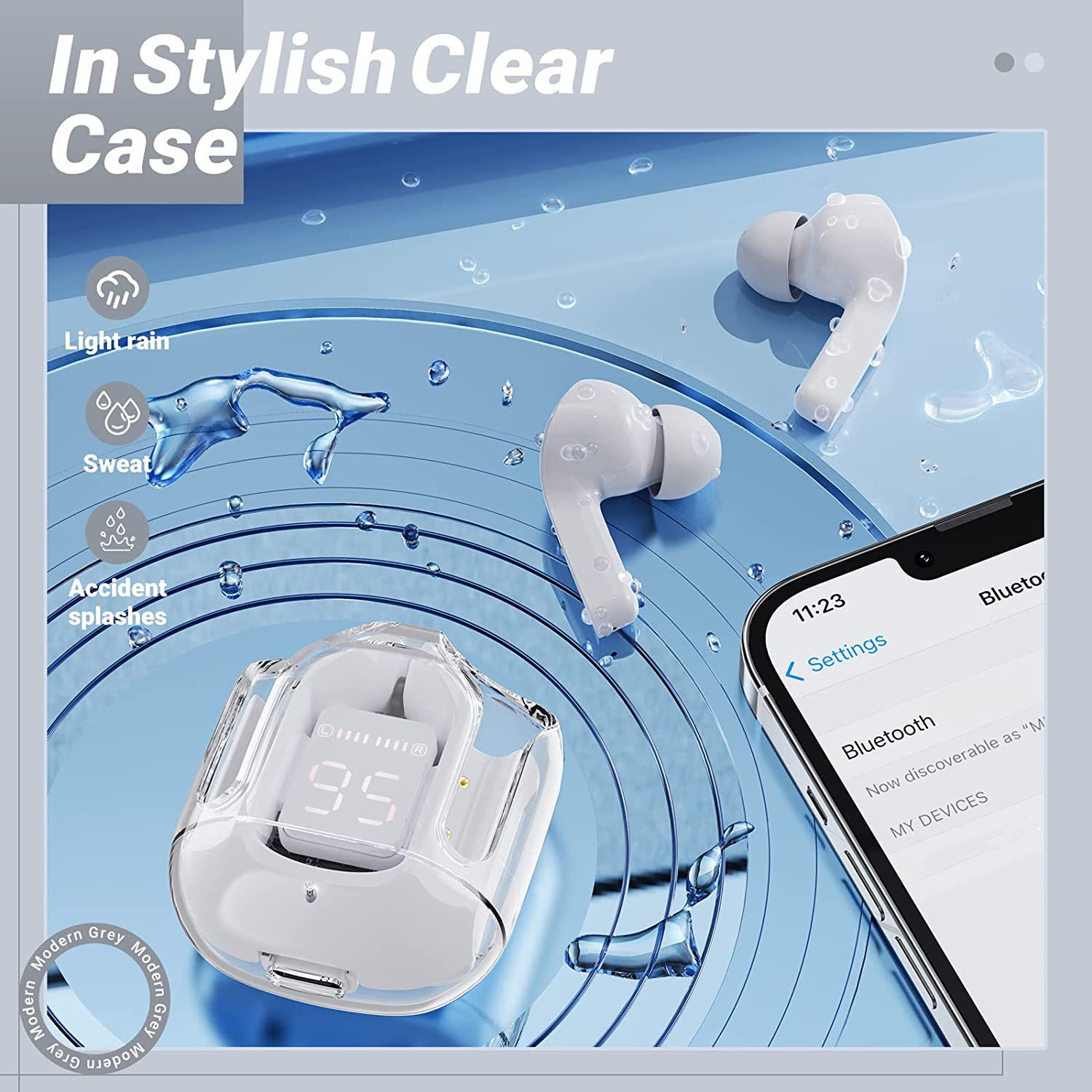 Ultrapods TWS Air 31 Wireless Earphones TWS Waterproof Headphone Hands Free In-Ear Stereo HiFi Earphone Air31 Earbuds detail
