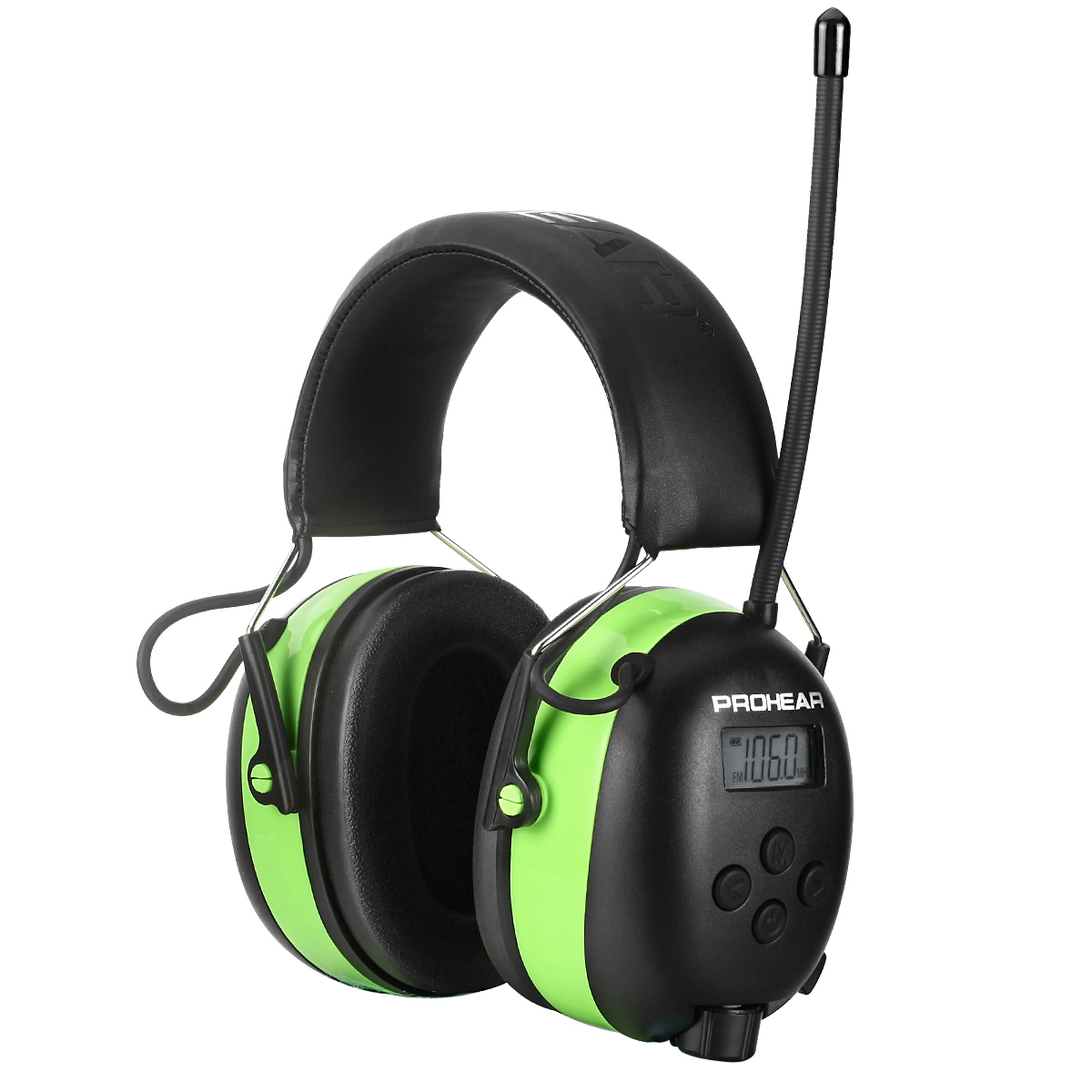 Best Electronic Hearing Protection Earmuffs Bluetooth 5.4 Noise-Canceling Foldable Design Rechargeable ABS Material NRR 25dB detail