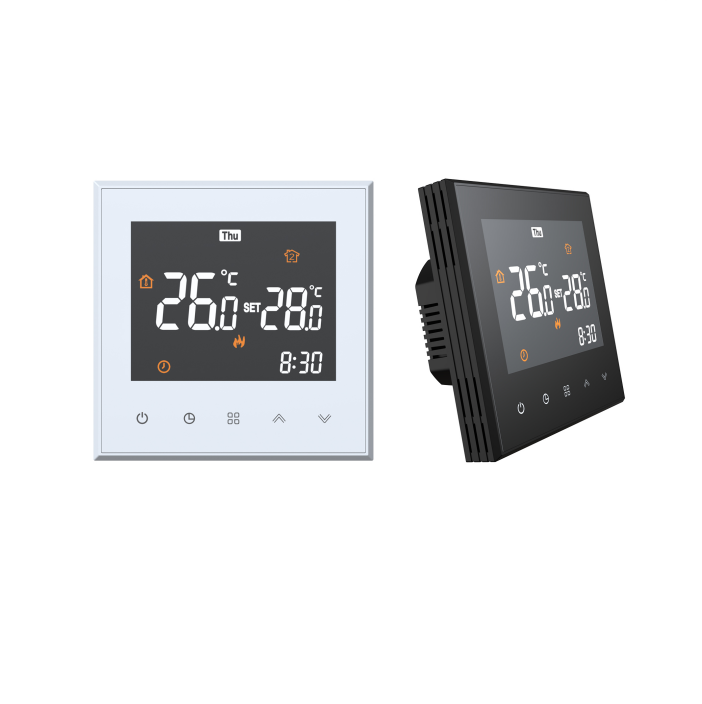 WiFi Smart Floor Heating Thermostat Color LCD Digital Temperature Controller for Electric Water Gas Boiler Home Heating product view