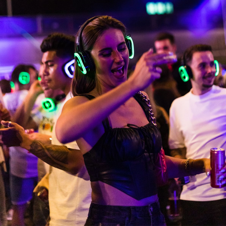 Silent Disco Headphones F39 Hifi Wireless Headset Earphone Electronics Wireless Headphones product view