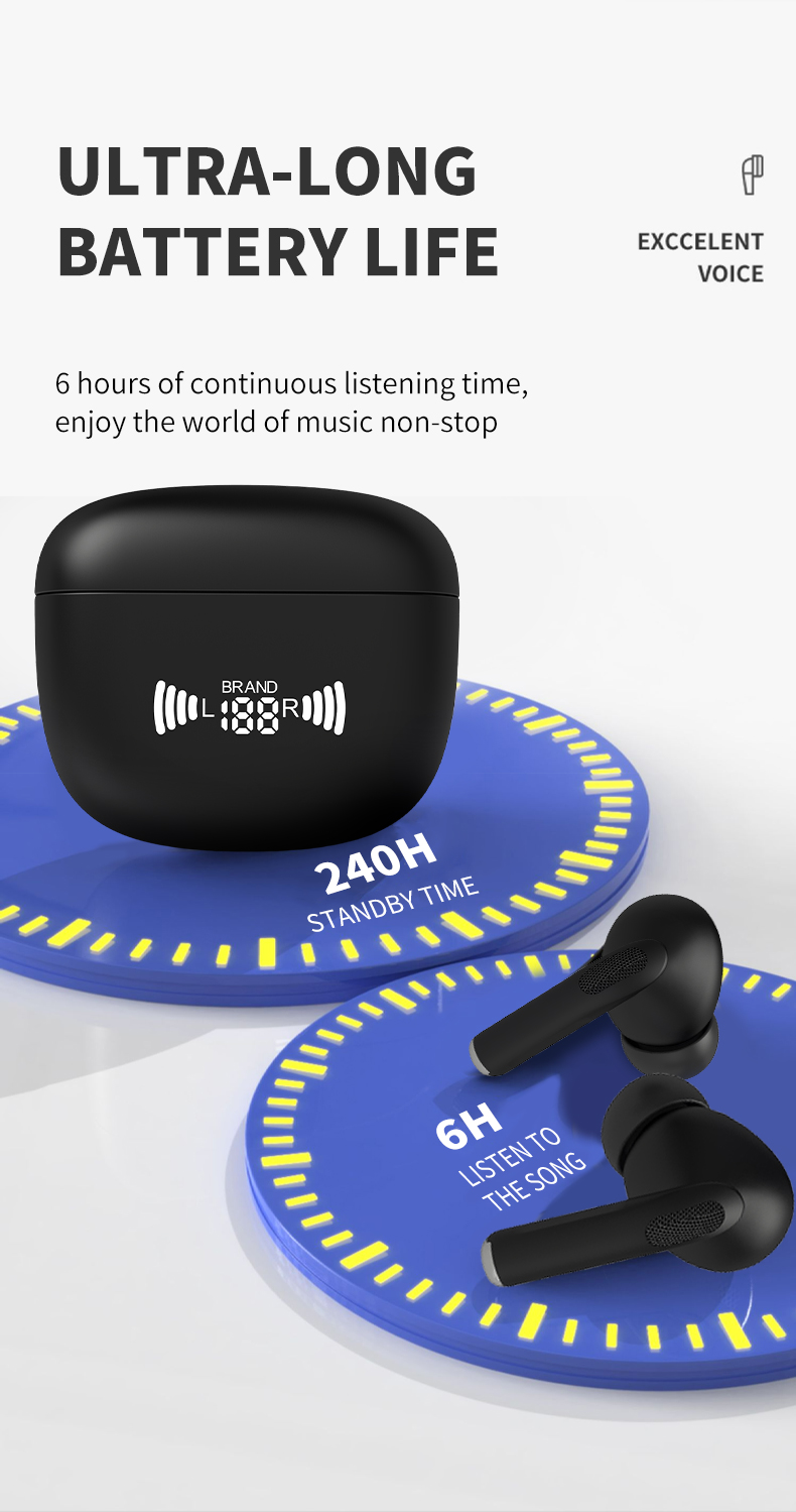 HOT Selling ANC Pro 2 Earbuds with High Quality TWS Earbuds Earphones JL Chipset Waterproof HIFI Sound 2nd Earbuds Wholesaler detail