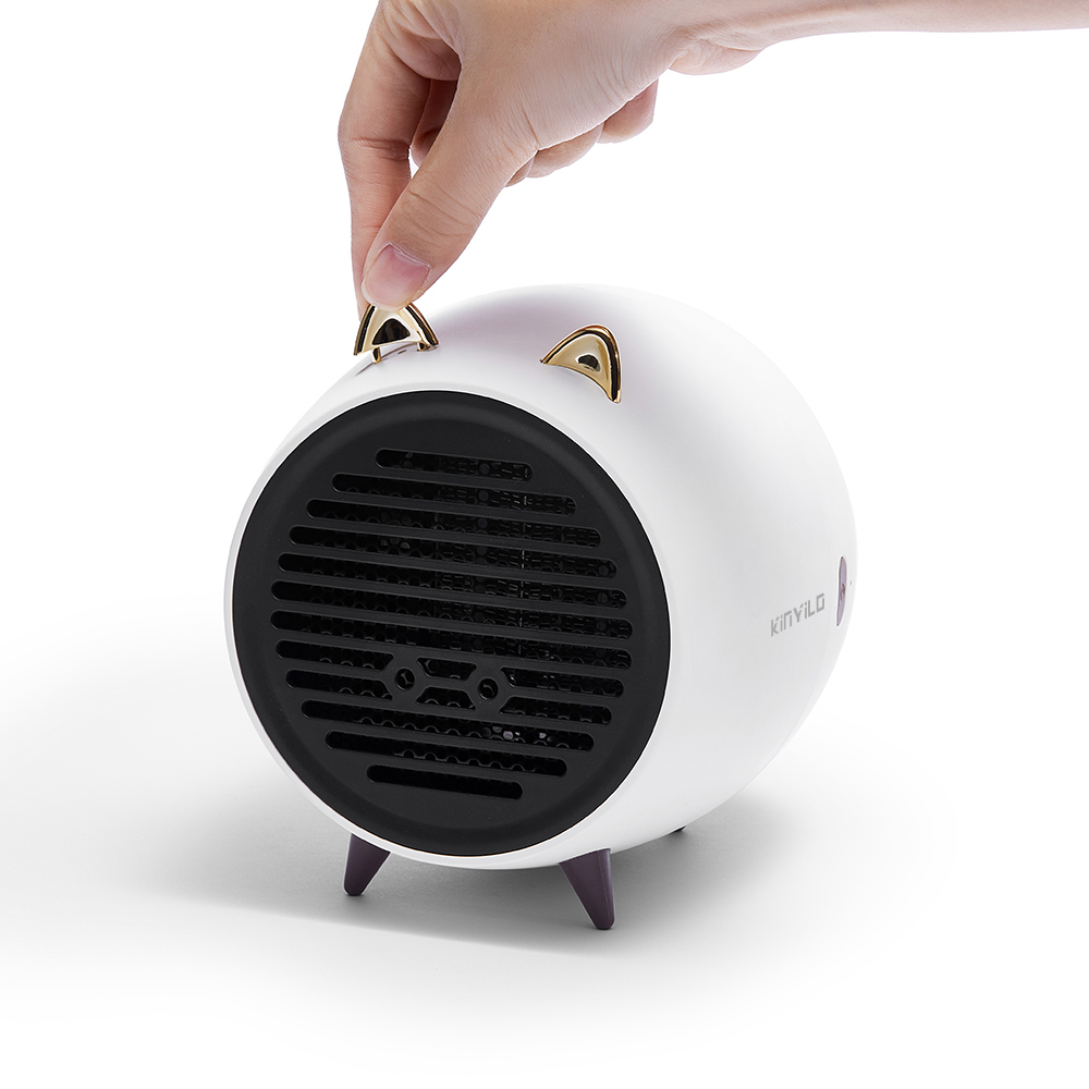 Wholesale Winter Cute Desktop Portable Heating Fan Mini Electric Air Heater Fan