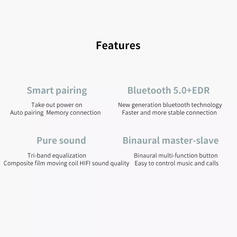 Cheap Price E7S Top Selling TWS Active Noise Cancelling LED Power Display Sport Blue Tooth Wireless Earphones detail