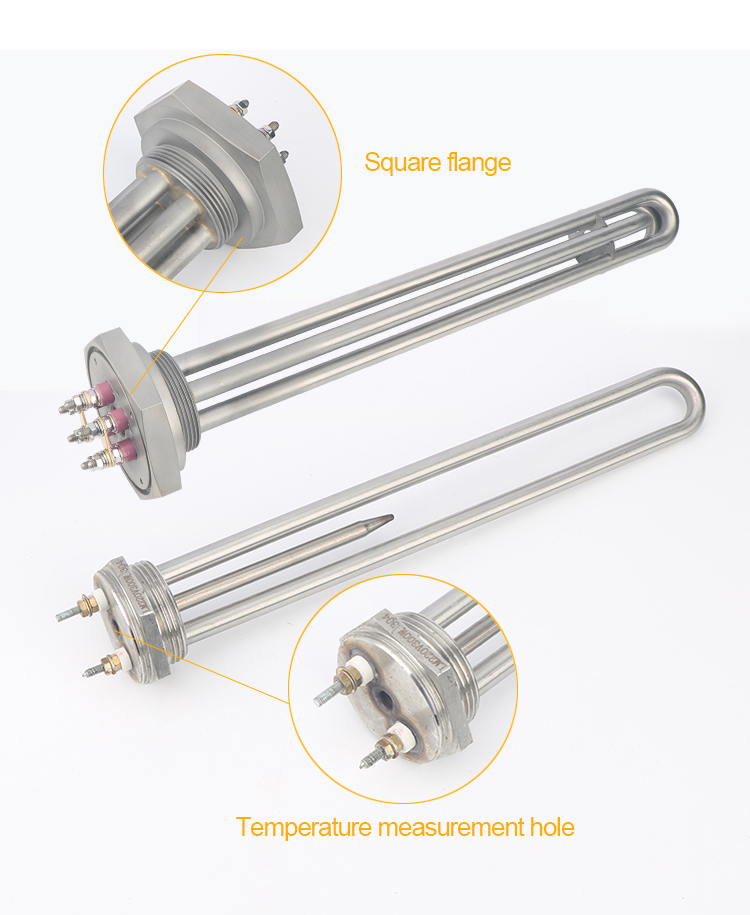 220v 3kw 6kw 9kw 12kw Stainless Steel Tubular Immersion Rod Electric Boiler Water Heater detail