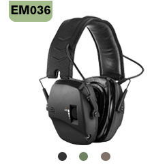 ZH Noise Cancelling Wireless Earmuff Headphones Amplification 27dB Noise Reduction 350 Hours Battery Life CE Certified for detail