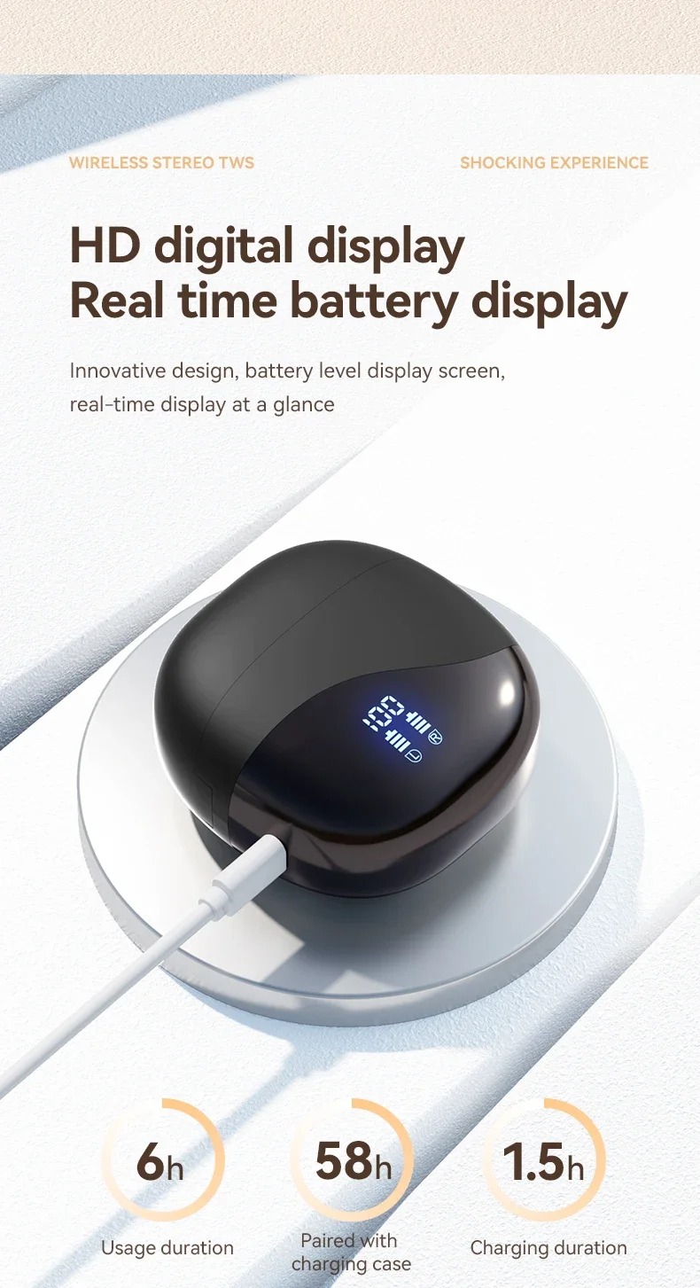 Hot Selling Ai Translator Earbuds 144 Languages Ear Hook Open air Conduction Tws BT Wireless Smart Translate Earphone detail