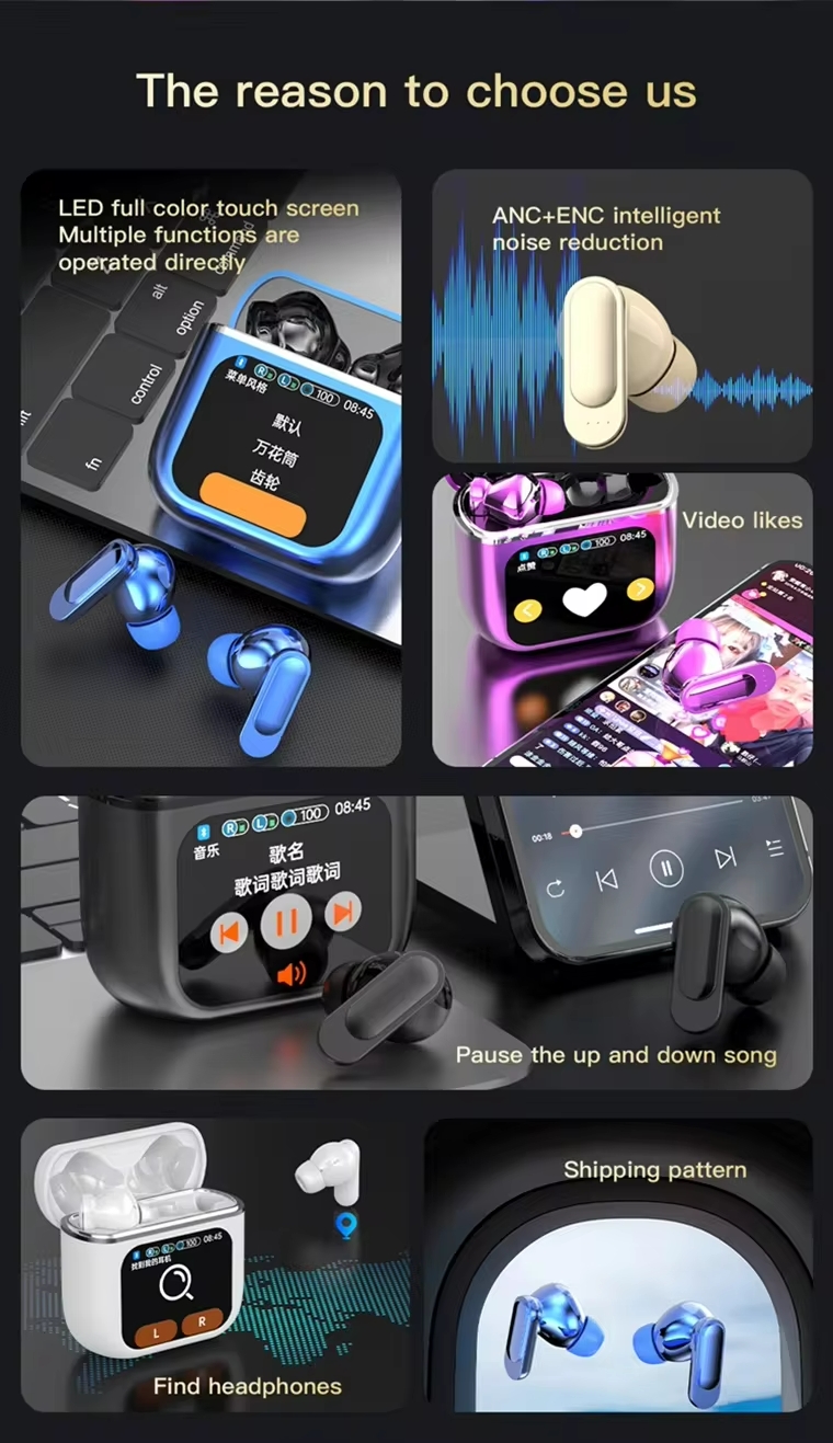 New Wireless In-ear Headphones Tws Gaming Earbuds Earphone detail