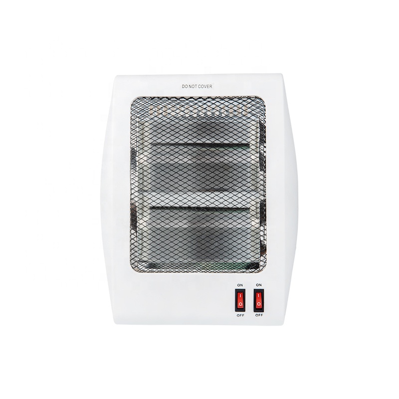 Electric Quartz Infrared Heater 800W Portable 2 Tube Lighting Plastic High Quality Energy Saving Home product view