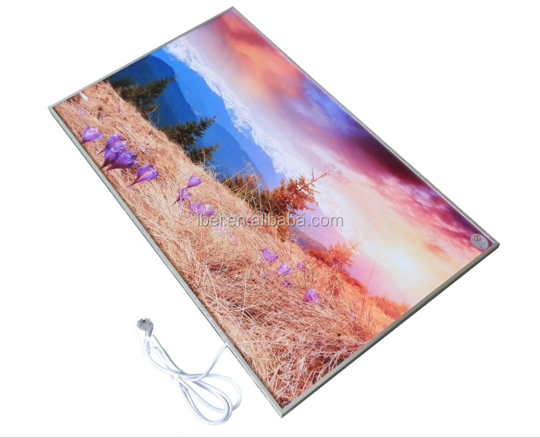 Decorative Heater Far Infrared Heating Panel Carbon Crystal Image Picture Printing Wall Mounted Electric Heater