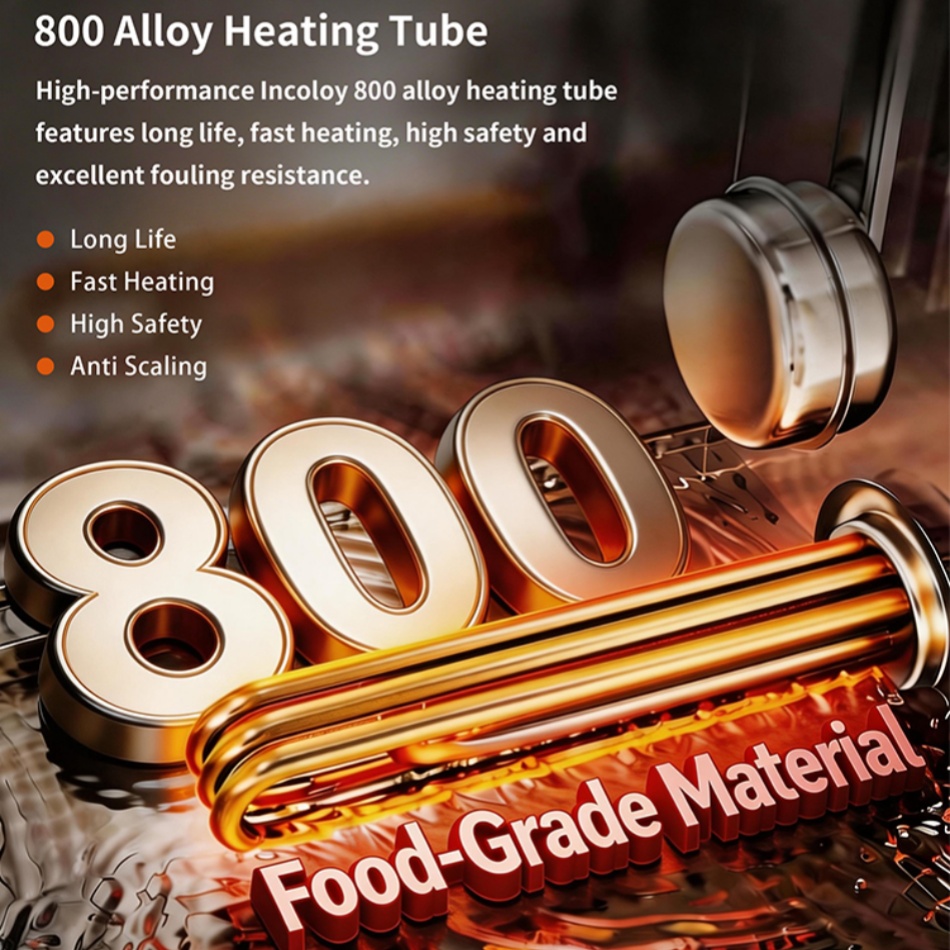 IDIY Stainless Steel Smart Wall-Mounted Commercial & Household Hot Water Heater 35L product view