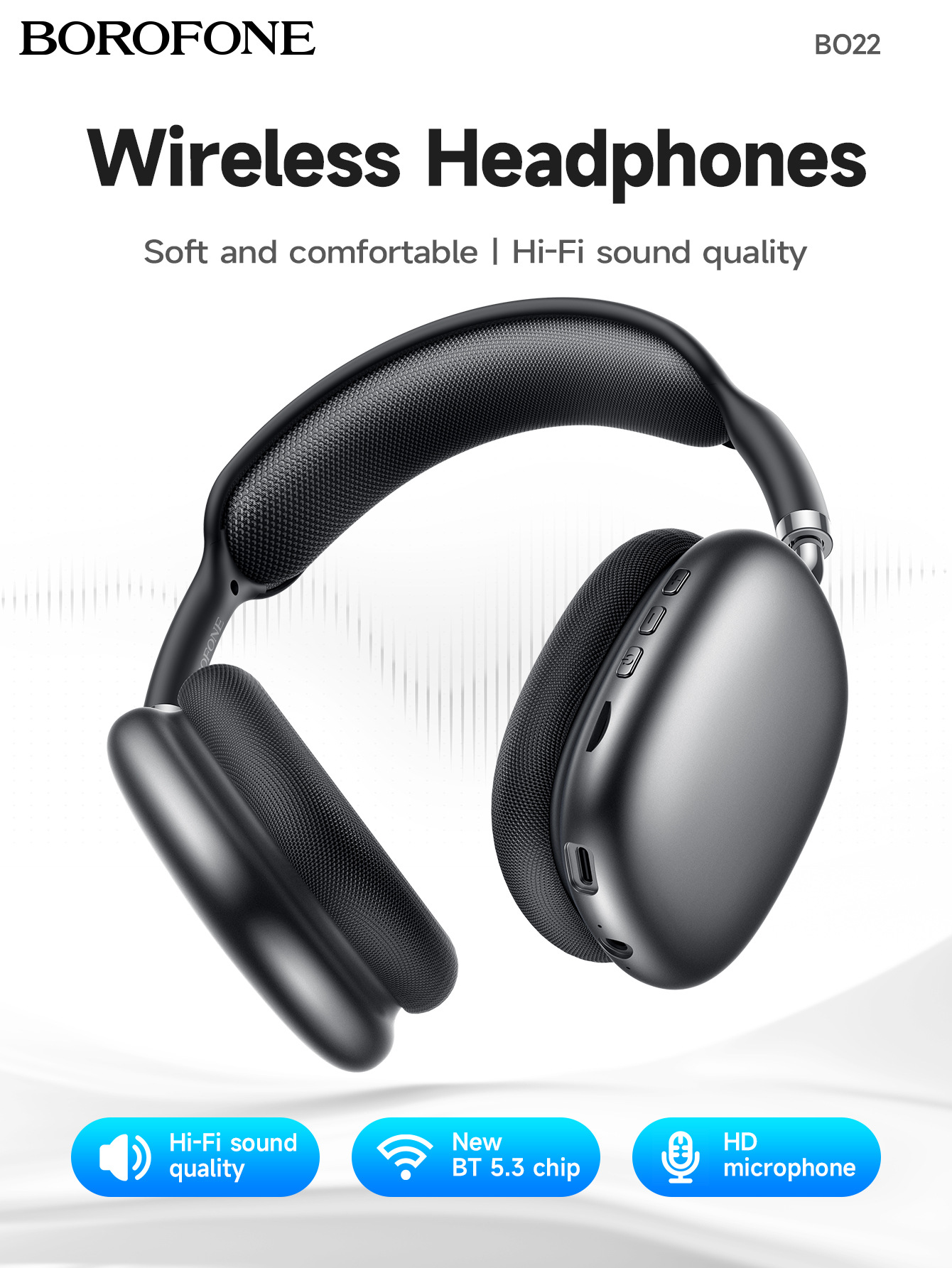 Hot Sale P9 Pro Max In-Ear Wireless Headphones Mic Airoha Chipset for 5.3 IPX4 Waterproof Hi-Fi Stereo Sound Sport Design detail