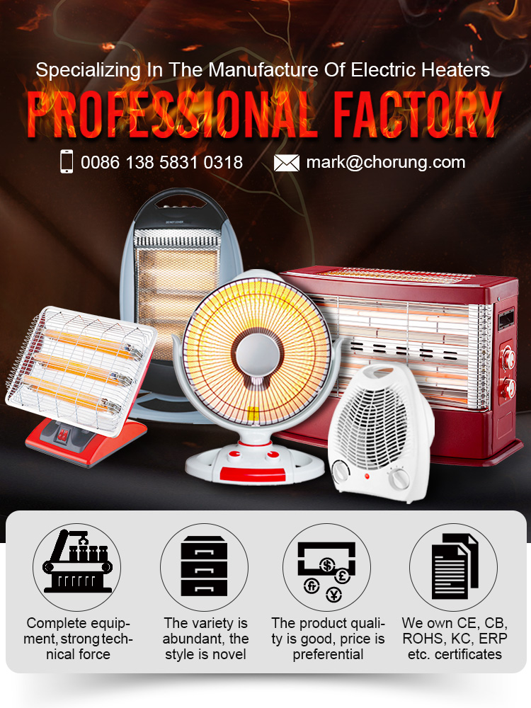 2000W Mini Portable  Electric Fan Heater detail