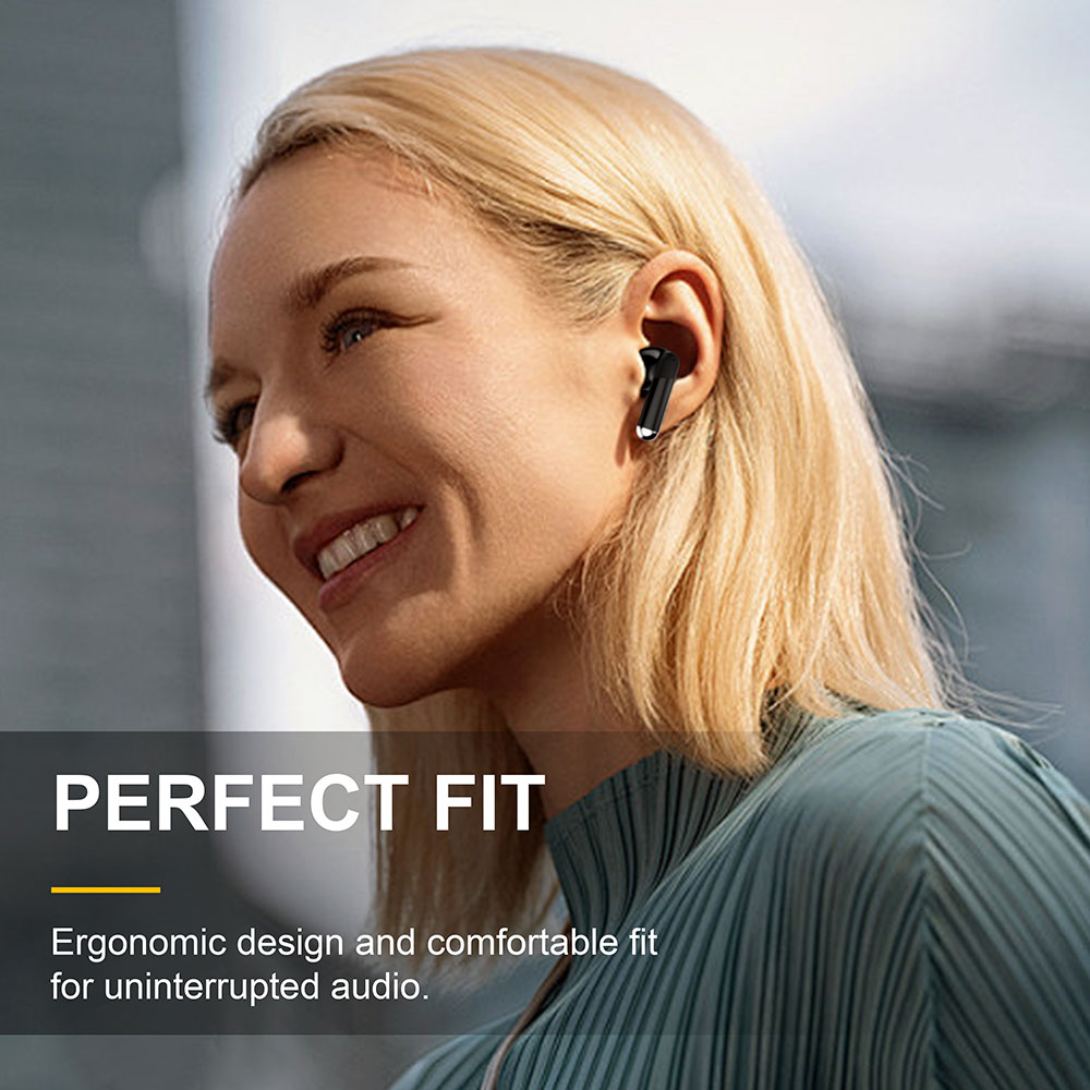 Wireless in Ear Earphones for Sports Gaming Travel Stereo Sound Comfortable Wear Lightweight TWS Headset Hifi Audio product view