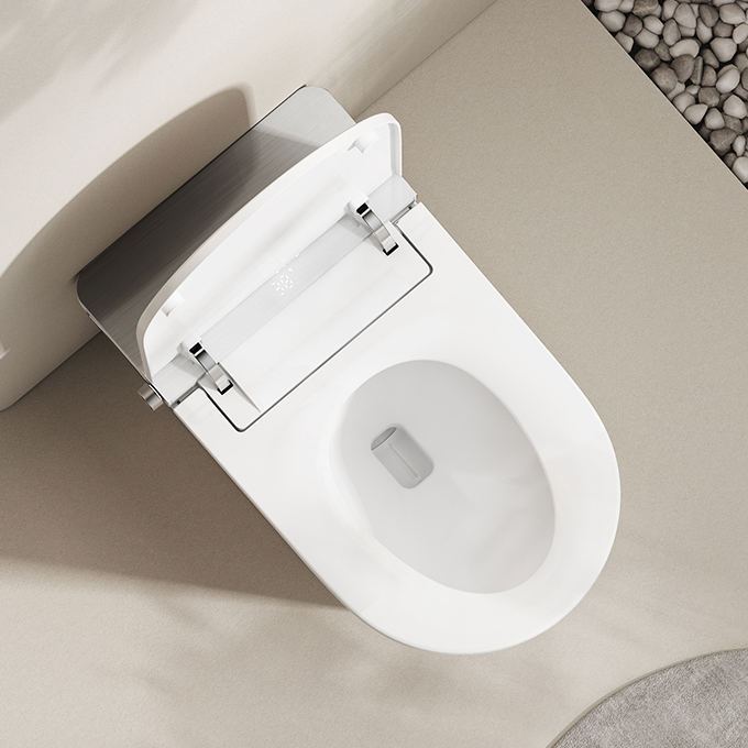 S036 DZOZO Elongated Floor Mounted Automatic Intelligent Remote Control Seat Heating Modern Ceramic Smart for Home Hotel Use product view