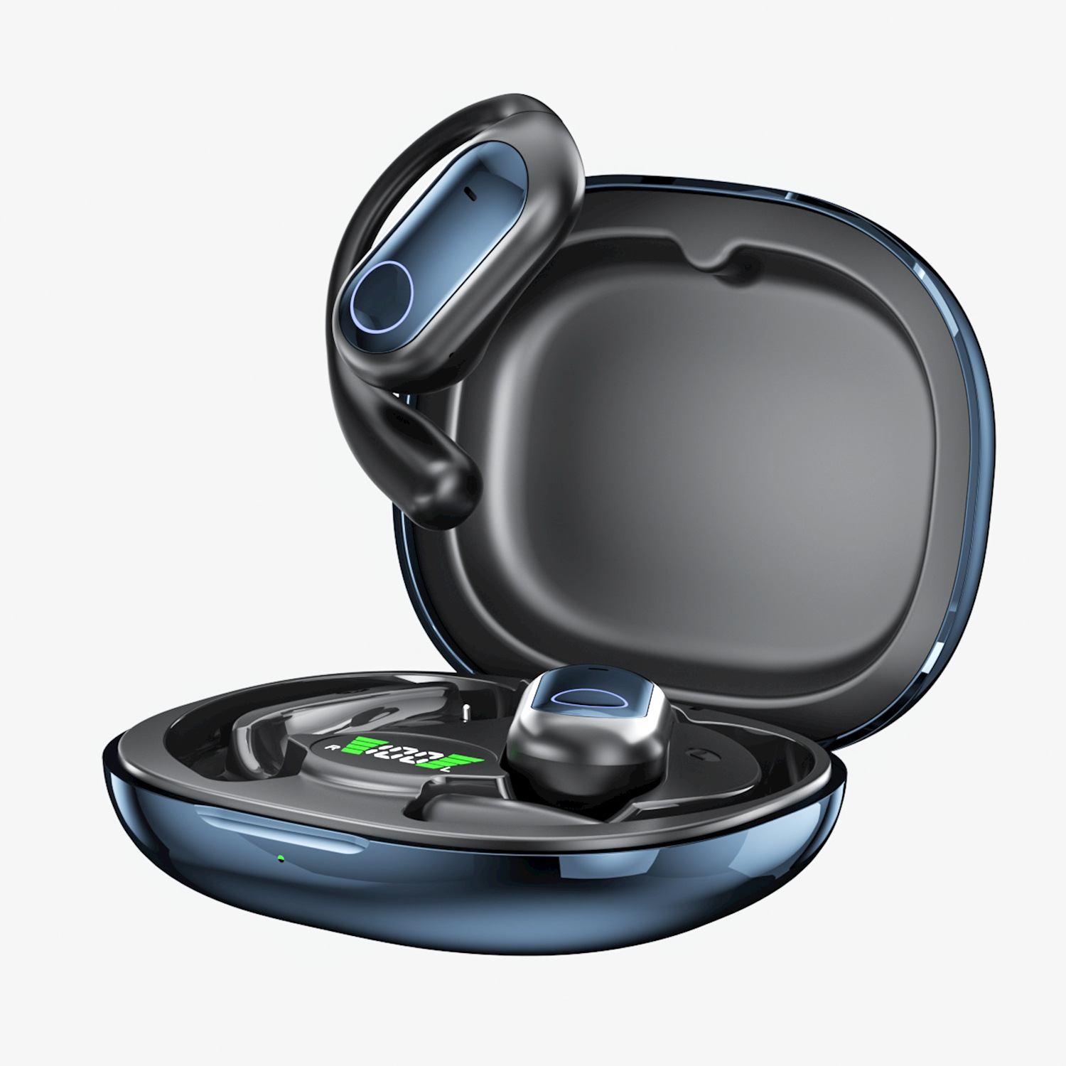 Shiny Q17 AI Earbuds OWS Ture Wireless Headphone AI Translator Earbuds Two-way Real Time Translation Earhook Earphone product view