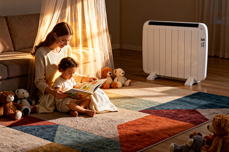 Hot Sell High Quality Electric Convector Space Heater Overheat Protection Energy Saving X-shape Aluminum Heating for Home detail