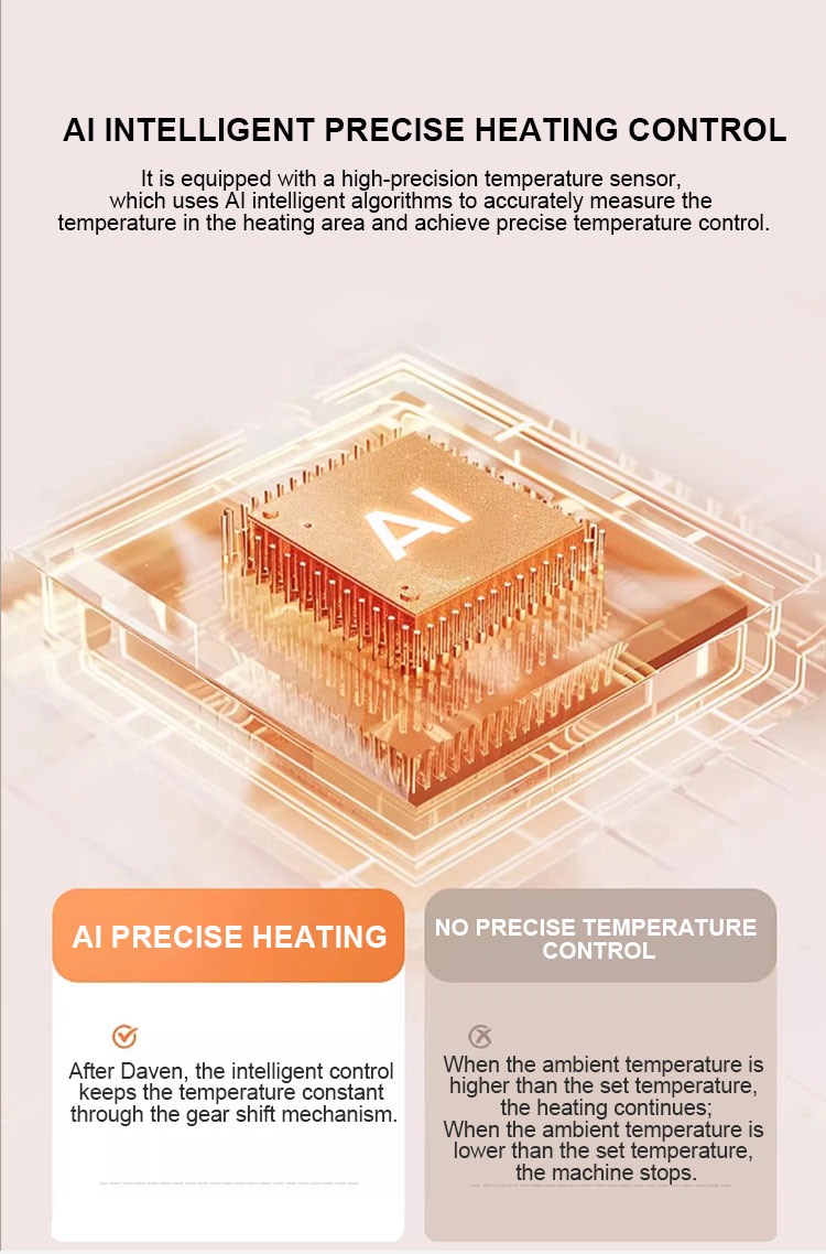 Natural Gentle Airflow Consistent Wind Without Fluctuation Cool Hot Bladeless Tower Fan for Commercial Gift Hotel Room Use detail