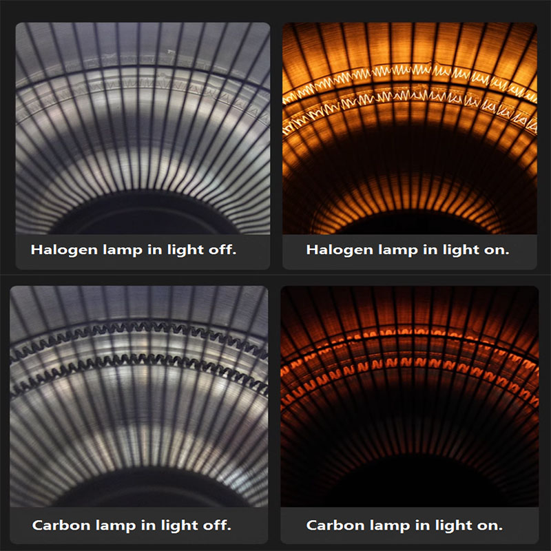 Wholesale1200w Infrared Electric Outdoor Heater Freestanding Patio Heaters detail