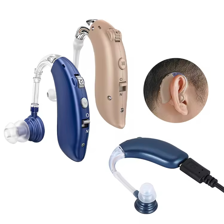High-Quality Wholesale Noise Reduction Wireless Hearing Amplifier Device Rechargeable Sound Amplifier For Seniors Ear Assist