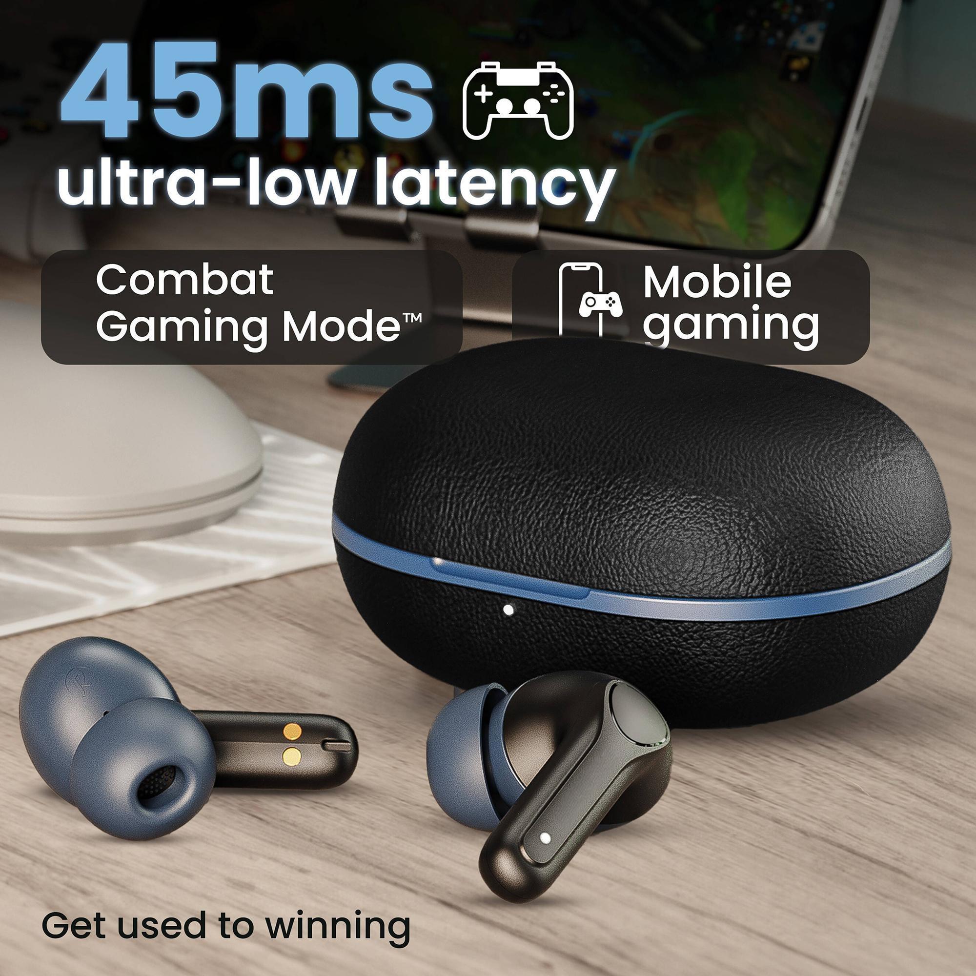 TWS Gaming Earbuds, BT 5.3 Earphones, HiFi Stereo Headphones, Low Latency with Mic, IPX7 Waterproof for Sports and Music product view