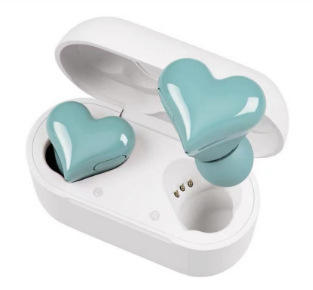 Wireless Headphones Headset Heart Woman In-ear Earbuds Girl Gifts Auriculares Bluetooth Earbuds Fast Charging Earbuds product view