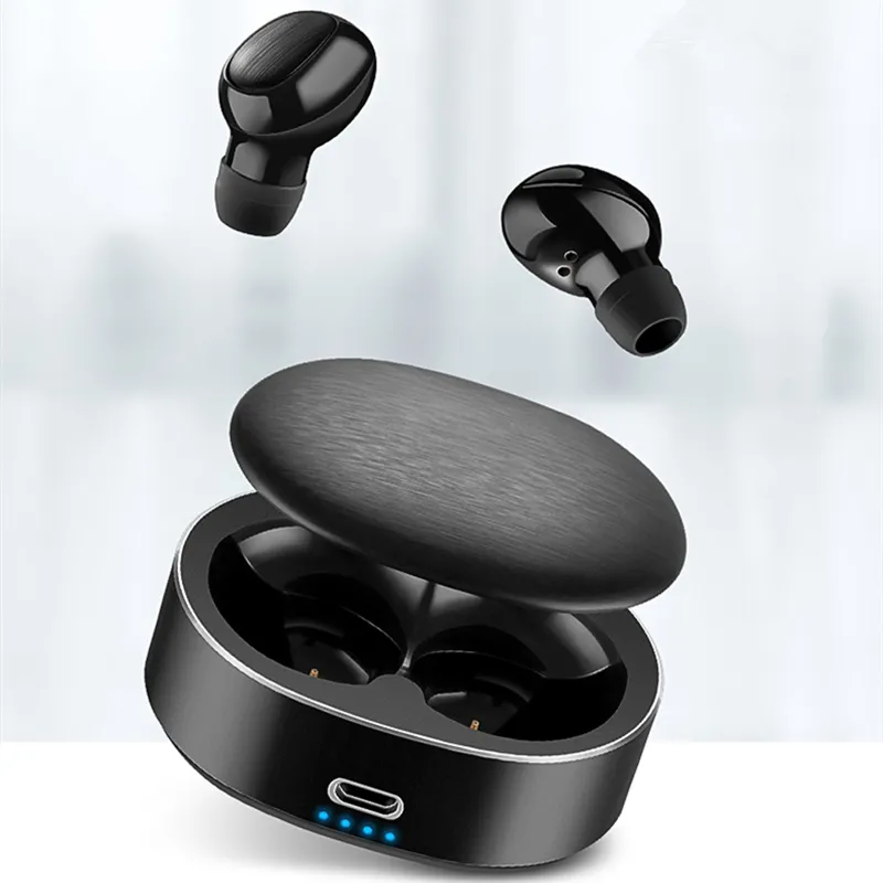 Wireless Headphones  Earphones 5 0 Tws Handsfree Headset Sports Earbuds with Retail Box product view