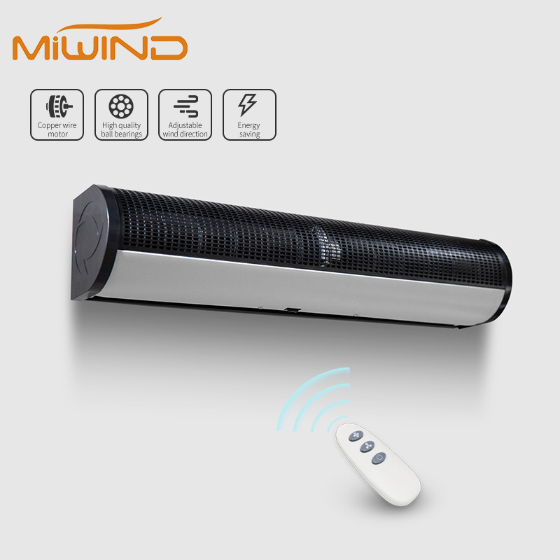 CE CB Certified Heated Air Curtain for Overhead Door Commercial Use AC Motor & Engine Wall/Window Mount Long Service Life product view