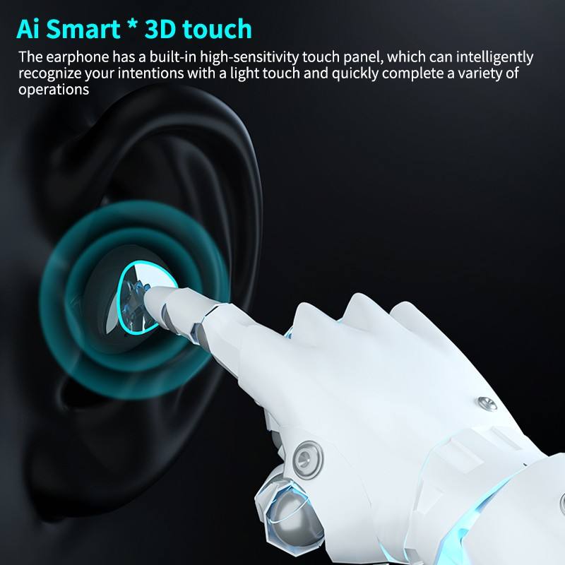 5.1 In-Ear Earbuds with Touch Control M10 TWS Noise-Reduced Mini Earphones and Power Bank Jl Chipset LED Battery Indicator detail