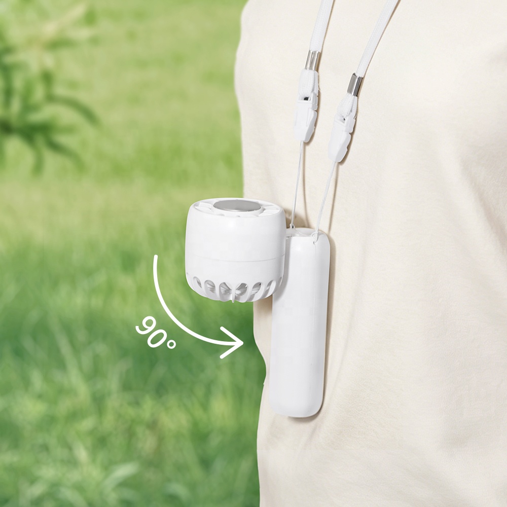 2026 Outdoor Summer Strong Wind Three-Speed Household Handheld Foldable Electric Portable Mini USB Rechargeable Air Cooling Fan product view