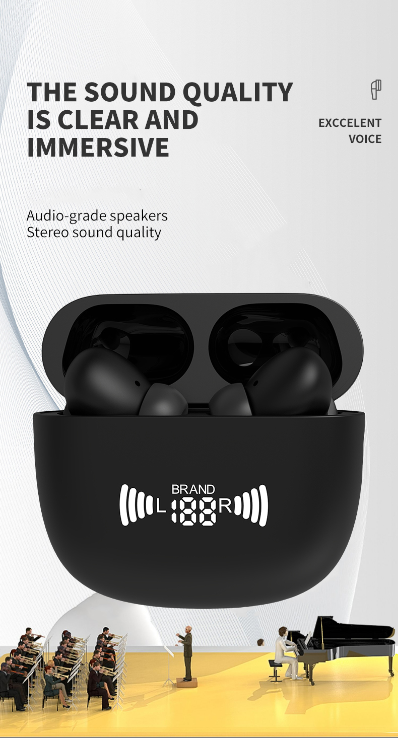 HOT Selling ANC Pro 2 Earbuds with High Quality TWS Earbuds Earphones JL Chipset Waterproof HIFI Sound 2nd Earbuds Wholesaler detail