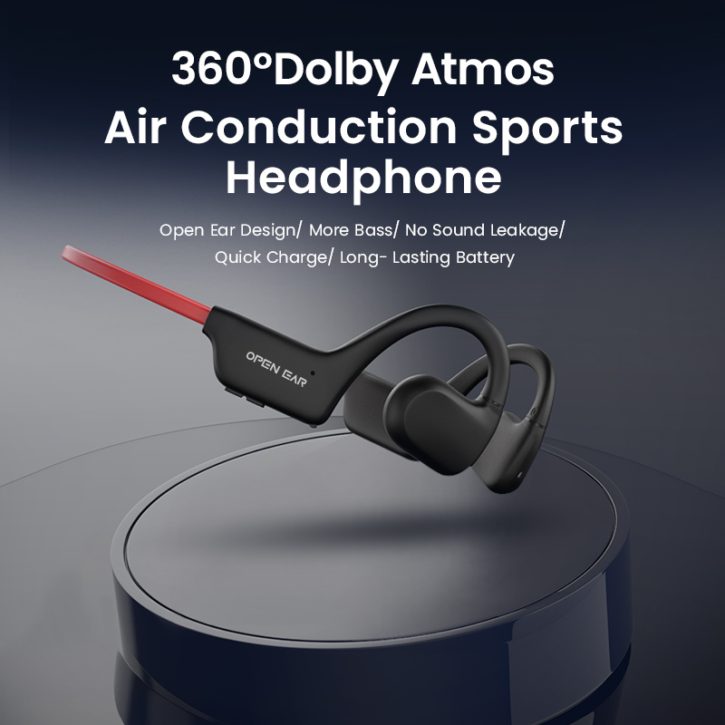 ALOVA Best Deal Air Conduction Wireless Headset Ipx5 Sport Earphone Open Ear Headphones Bluetooth 5.2 product view