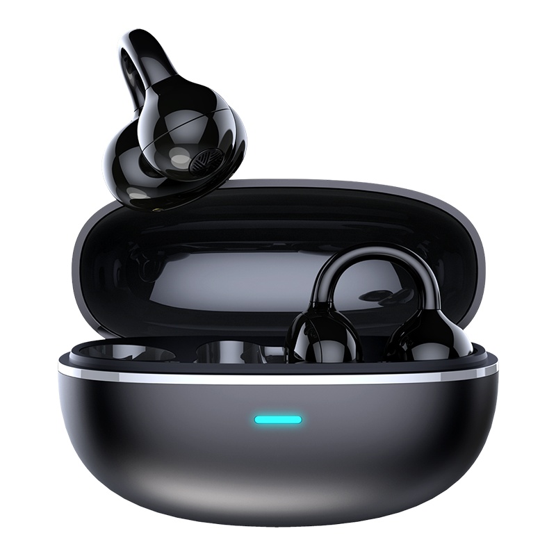 Popular Products Ear Clip Bone Conduction Headphones Air Conduction Earbuds Open Ear Headset OWS Wireless Bluetooth Earphones