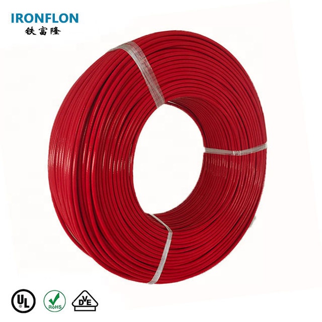 IRONFLON UL1911 16AWG 25KV DC Nickel Copper Heat Wire Electrical Wires Supplies Cable 2.5mm High Temperature Cables