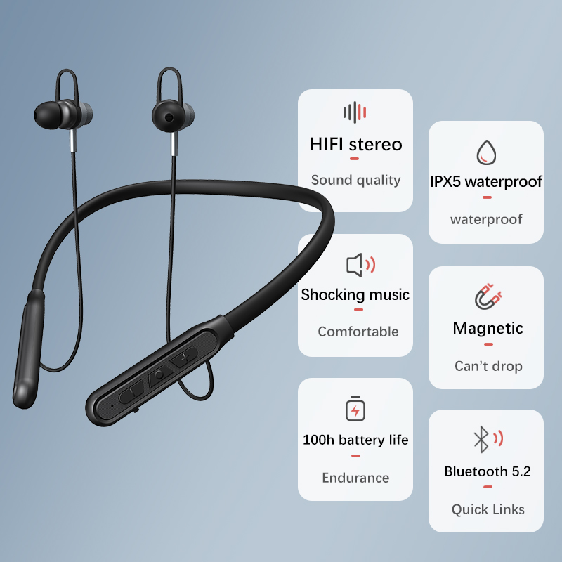 TWS Waterproof ENC HIFI Stereo Noise Reduction Mini Bluetooth 5.2 Headphones Headset Earbuds Wireless Earphone product view