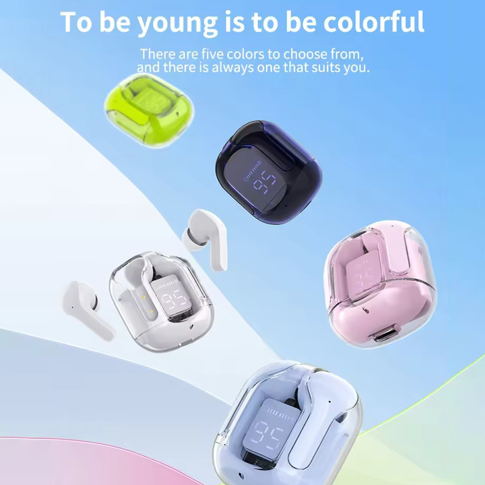 Air31 Newest Digital Display Earphone TWS True Wireless Headphones Waterproof for Music Gaming Sports Headphones product view