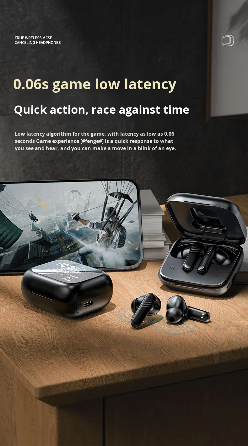 Real-Time Translate Wireless Earbuds AI Translator Earbuds With 144 Languages Headphone With Touch-Screen & Noise Cancelling detail