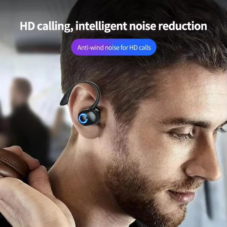 Wireless S10 Headphones BT 5.3 Earphones Single In-Ear Sports Waterproof Earbuds Handsfree Headset detail
