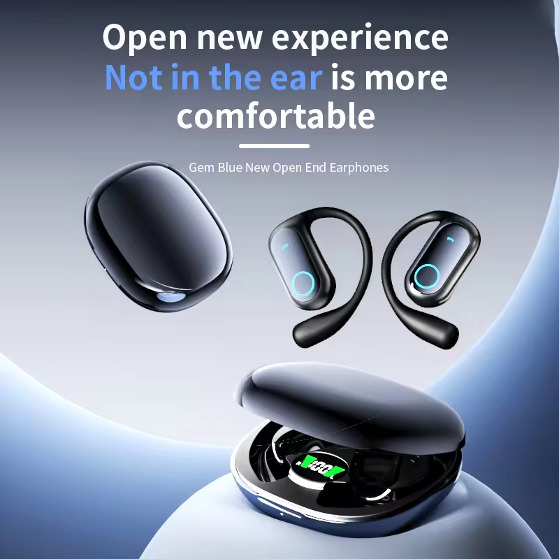 Shiny Q17 AI Earbuds OWS Ture Wireless Headphone AI Translator Earbuds Two-way Real Time Translation Earhook Earphone product view