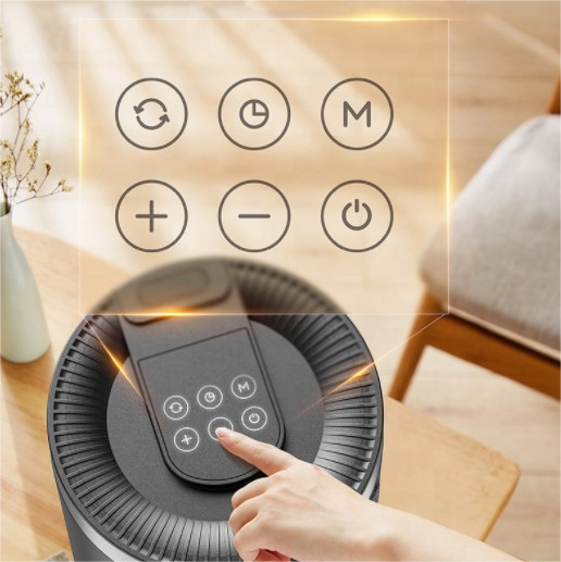 Indoor Fast Balanced Heating Quiet and Warm1350W/2000W Standing Electric PTC Ceramic Heater product view
