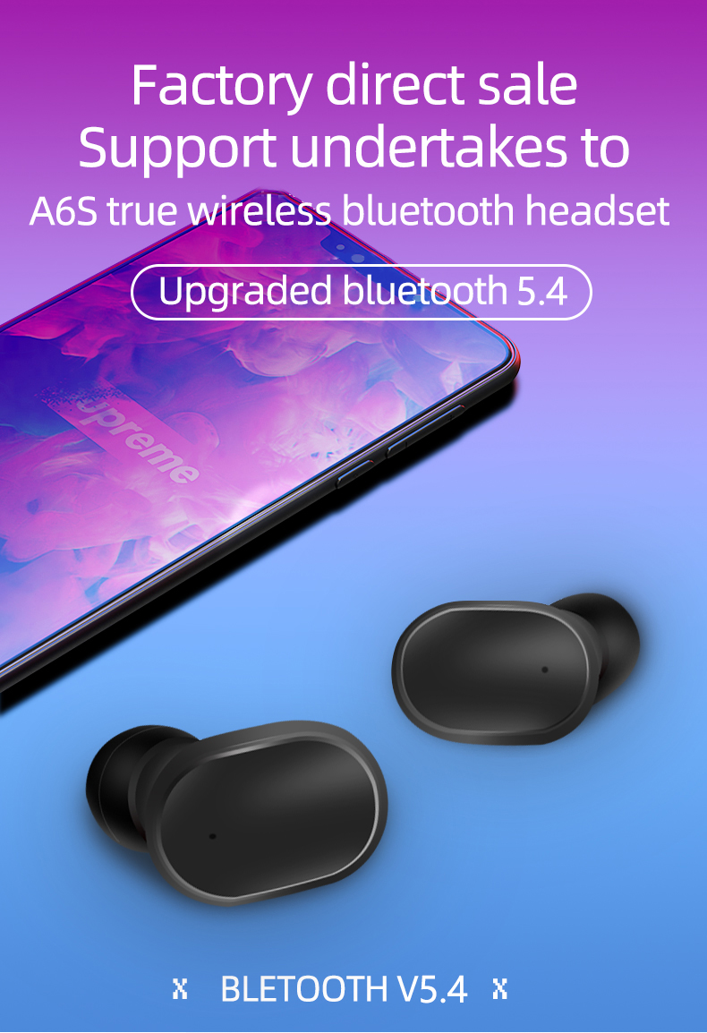 Wireless Earbuds Bluetooth 5.4 Headphones Deep Bass Stereo for AI Clear Calls Earphones In-Ear  Ear Buds for Phone Gaming TWS detail
