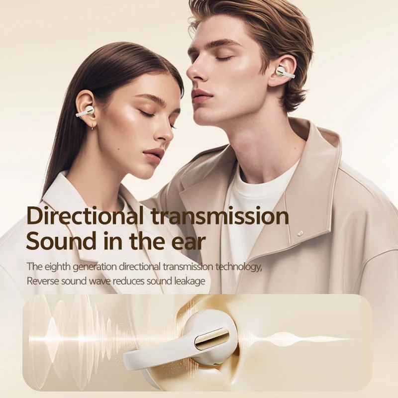 Best Seller M136 Open Ear Clip Earbuds 5.3 Bluetooth Sports Headphones HD Call Noise Cancelling LED Display Audifonos Bluetooth product view