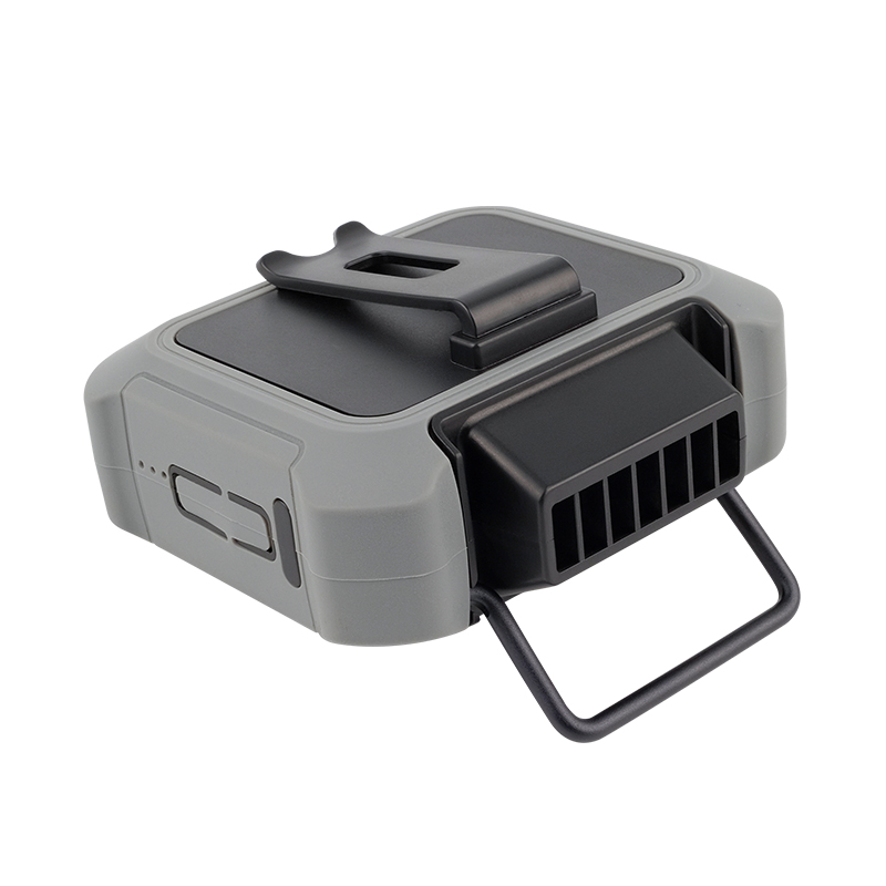 Hebron 6000mAh USB Powered Mini Waist Clip on Fan 15h Working Time 3 Speeds Portable Outdoor Rechargeable Table Car Installation product view