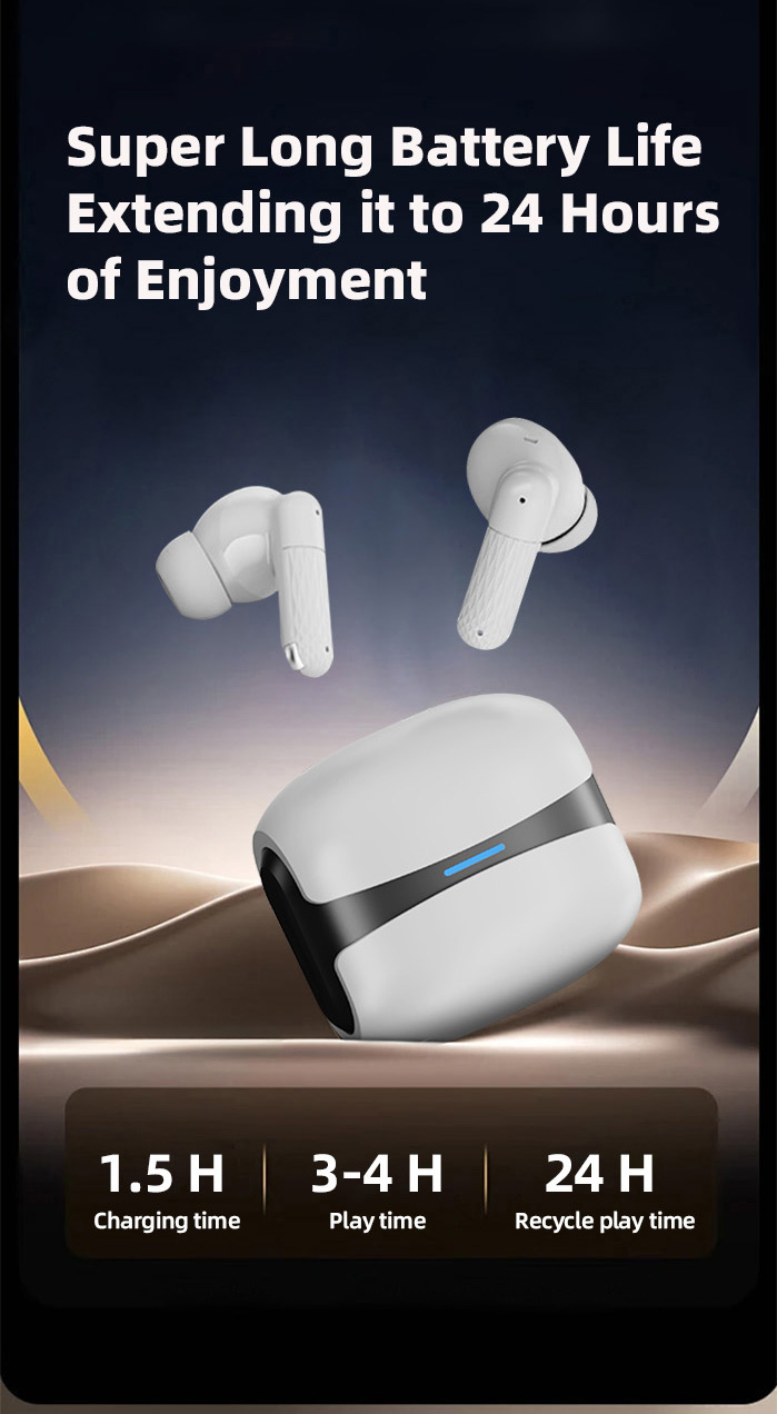 u39 Best Selling TWS Earbuds Wireless Gaming Sports Waterproof Earphones Wholesale BT5.4 HiFi Headset detail