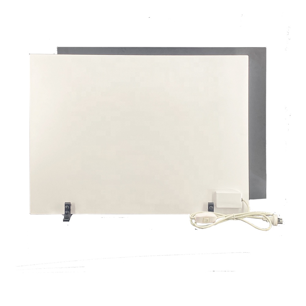 Practical Portable 500W Solar Infrared Electric Heater Freestanding Dual Heat Panel Remote Controlled Ventilation Deodorization product view