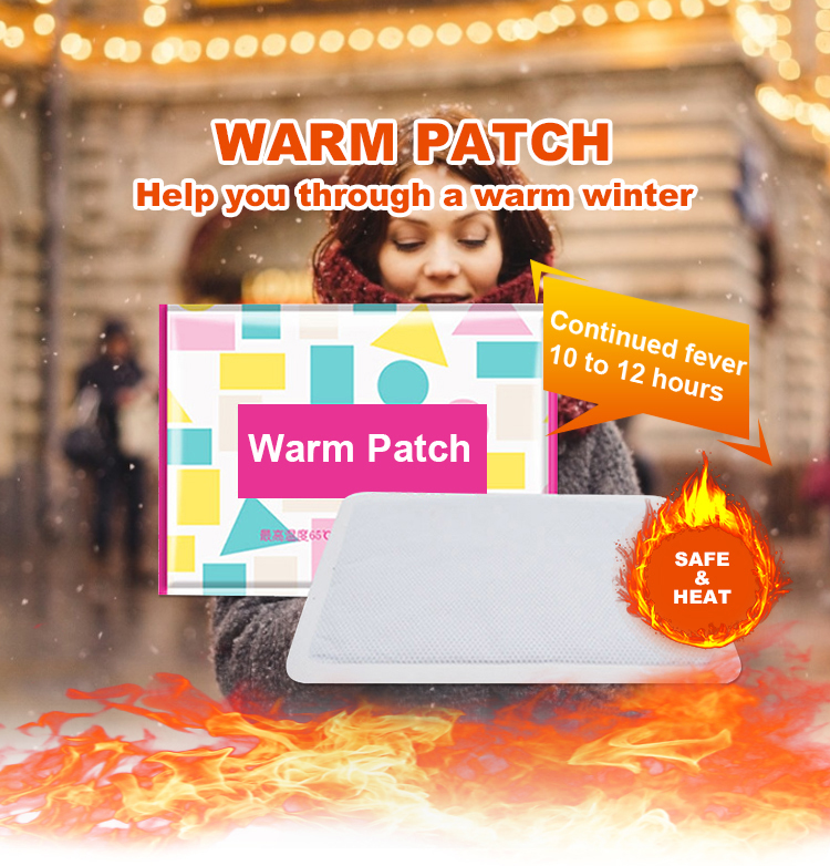 Provide Warm Custom Warm Stickers Portable Warmer Pad Heat Patch air Activated Heating detail