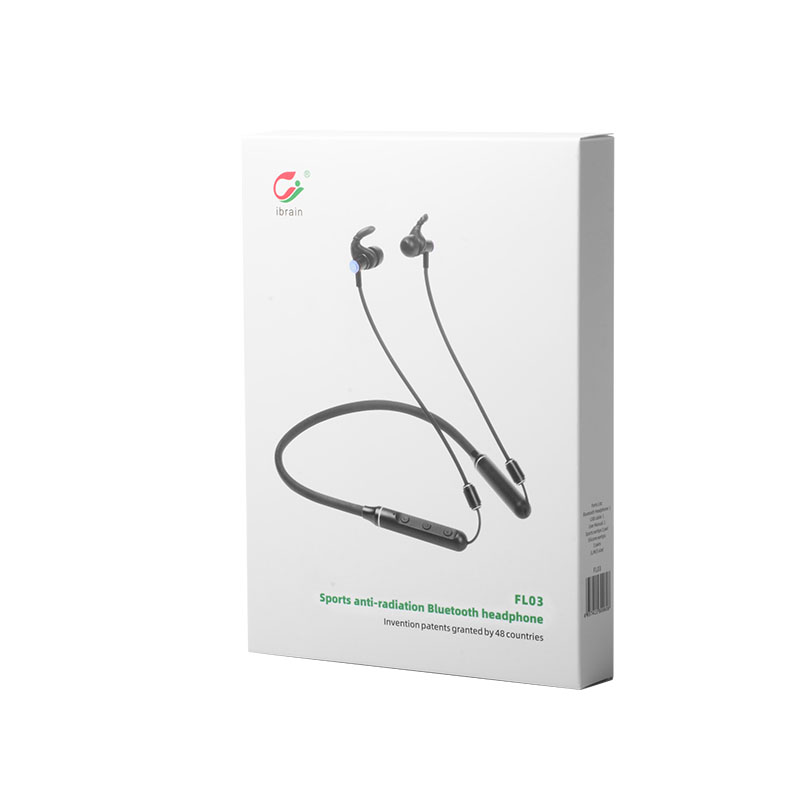 Neckband Earbuds Anti-radiation Safe Air Tube Headsets  for Mobile Safety Handfree Sports Wireless Earphones detail